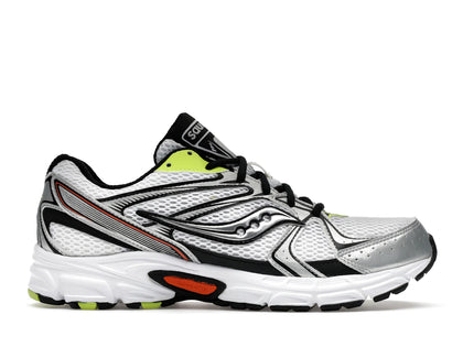 Saucony Grid Ride Millennium White Silver Lime Orange - authentic Saucony sneakers