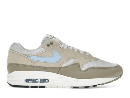 Nike Air Max 1 Essential Light Bone/Psychic Blue - authentic Nike sneakers