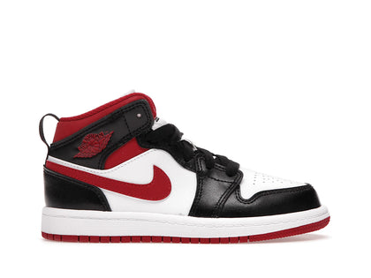 Jordan 1 Mid Gym Red Black White (PS) - authentic Jordan sneakers
