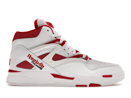 Reebok Pump Omni Zone II White Vector Red - authentic Reebok sneakers
