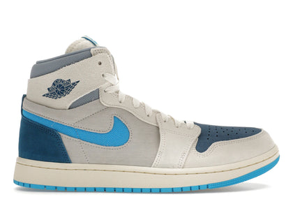 Jordan 1 High Zoom Air CMFT 2 Dark Powder Blue - authentic Jordan sneakers