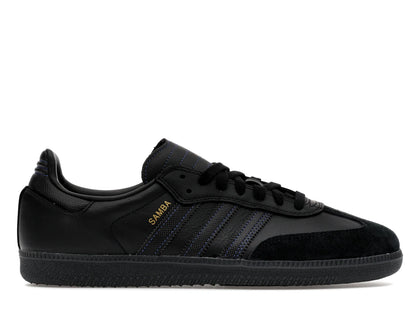 adidas Samba ADV Black Royal Blue - authentic adidas sneakers