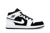 Jordan 1 Mid White Black (PS)