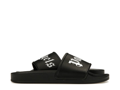 Palm Angels Pool Slides Black - authentic Palm Angels sneakers