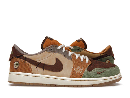 Jordan 1 Retro Low OG Zion Williamson Voodoo - authentic Jordan sneakers