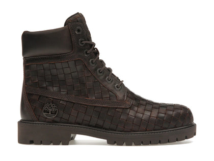 Timberland 6" Premium Boot Woven Dark Brown - authentic Timberland sneakers