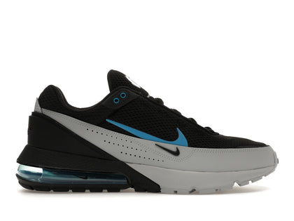 Nike Air Max Pulse Black Grey Laser Blue - authentic Nike sneakers