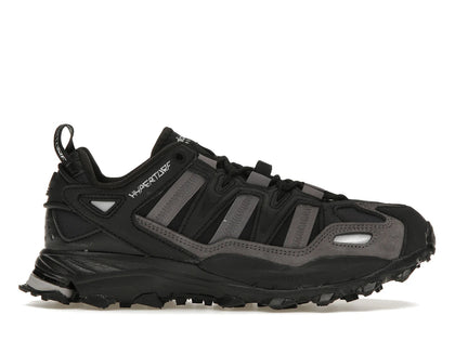 adidas Hyperturf Core Black Silver Metallic Trace Grey - authentic adidas sneakers