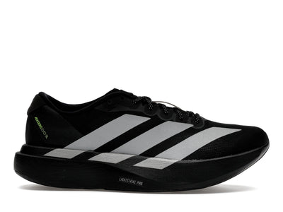 adidas Adizero Evo SL Black Silver Metallic Signal Green