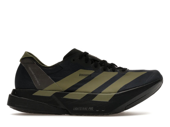 adidas Adizero Adios Pro 4 Black Focus Olive