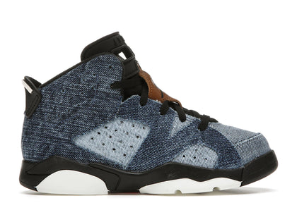 Jordan 6 Retro Washed Denim (PS) - authentic Jordan sneakers