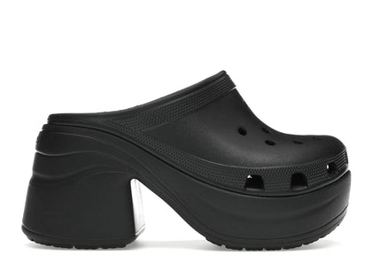 Crocs Siren Clog Black - authentic Crocs sneakers