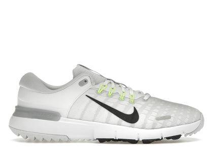 Nike Free Golf Next Nature White Pure Platinum Wolf Grey Black - authentic Nike sneakers