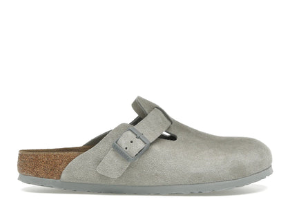 Birkenstock Boston Suede Stone Coin - authentic Birkenstock sneakers