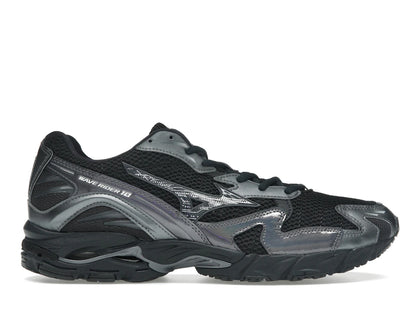 Mizuno Wave Rider 10 Black Sand Metallic Gray - authentic Mizuno sneakers