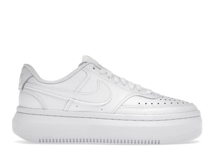 Nike Court Vision Alta Low Triple White (Women's) - authentic Nike sneakers