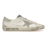 Golden Goose Super-Star Weiß Eisgrau