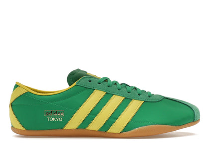 adidas Tokyo Green Pure Sulfur Gold Metallic (Women's) - authentic adidas sneakers