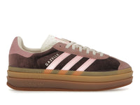 adidas Gazelle Bold Shadow Brown Warm Clay Glow Pink (Women's)