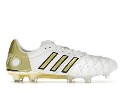 adidas 11Pro FG Toni Kroos Cloud White Core Black Gold Metallic - authentic adidas sneakers