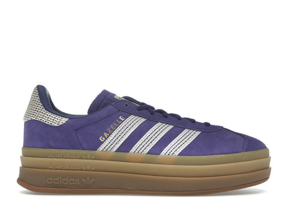 adidas Gazelle Bold Collegiate Purple Wonder White (Women's) - authentic adidas sneakers