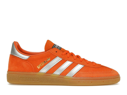 adidas Handball Spezial Orange Silver - authentic adidas sneakers