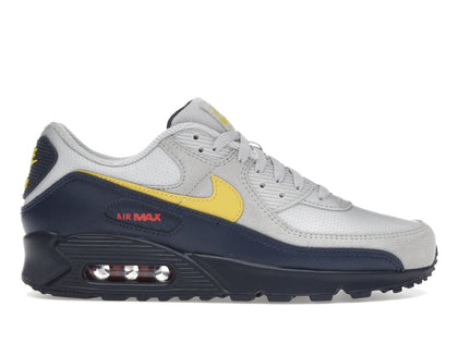 Nike Air Max 90 Neutral Grey Tour Yellow - authentic Nike sneakers