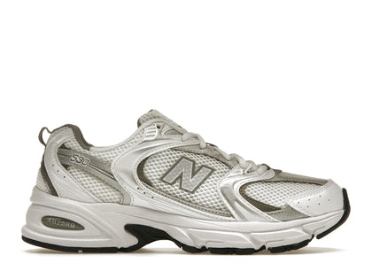 New Balance 530 White Silver Metallic - authentic New Balance sneakers