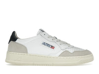 Autry Medalist Leather Low White Black Beige