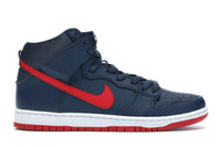 Nike SB Dunk High Squadron Blue University Red