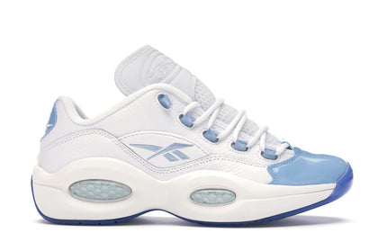 Reebok Question Low Patent Toe Carolina Blue - authentic Reebok sneakers