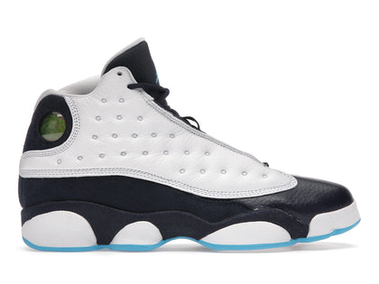 Jordan 13 Retro White Obsidian Powder Blue (GS) - authentic Jordan sneakers