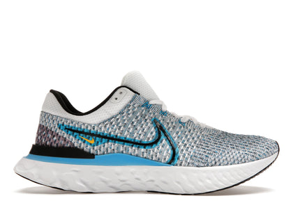 Nike React Infinity Run Flyknit 3 Blue Orbit - authentic Nike sneakers