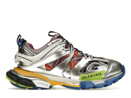Balenciaga Track Leather Free White Silver Multi - authentic Balenciaga sneakers