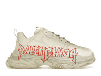Balenciaga Triple S DIY Metal White Red