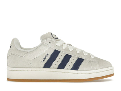 adidas Campus 00s Cream White Dark Blue - authentic adidas sneakers