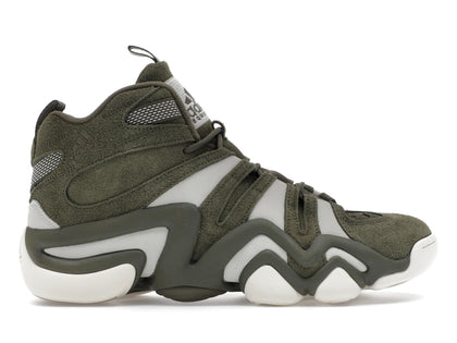adidas Crazy 8 Olive Strata Off White Core White - authentic adidas sneakers