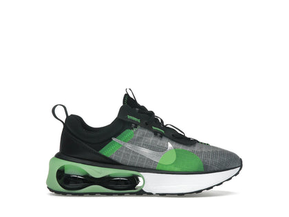 Nike Air Max 2021 Black Chrome Green Strike (GS) - authentic Nike sneakers