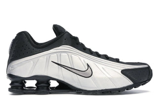 Nike Shox R4 Black Metallic Silver - authentic Nike sneakers