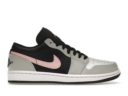 Jordan 1 Low Black Grey Pink - authentic Jordan sneakers