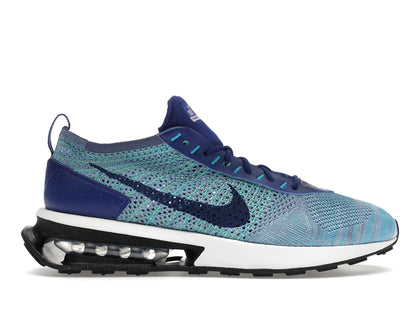 Nike Air Max Flyknit Racer Royal Blue Algae - authentic Nike sneakers