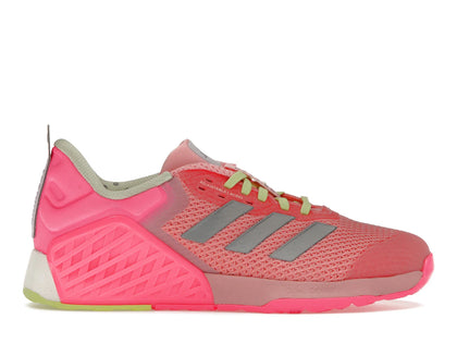 adidas Dropset 3 Semi Pink Spark Iron Metallic Silver Dawn (Women's) - authentic adidas sneakers