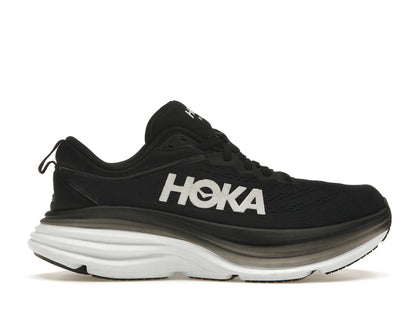 Hoka One One Bondi 8 Black White (Women's) - authentic Hoka One One sneakers