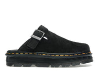 Dr. Martens Zebzag Suede Slingback Platform Mule Black