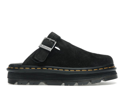 Dr. Martens Zebzag Suede Slingback Platform Mule Black - authentic Dr. Martens sneakers