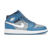Jordan 1 Mid Washed Denim (GS)