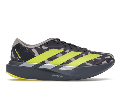 adidas Adizero Evo SL Mercedes-AMG Petronas Formula One Aurora Onix Acid Yellow - authentic adidas sneakers