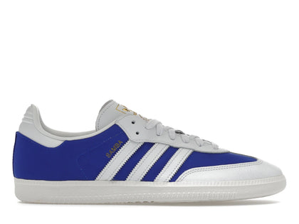 adidas Samba OG Crystal White Royal Blue - authentic adidas sneakers