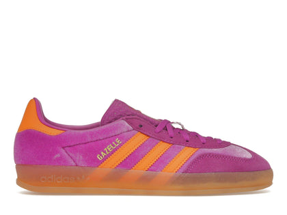 adidas Gazelle Indoor Purple Burst Velvet (Women's) - authentic adidas sneakers