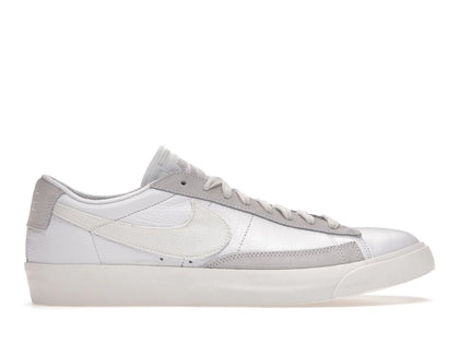 Nike Blazer Low Leather White Sail - authentic Nike sneakers